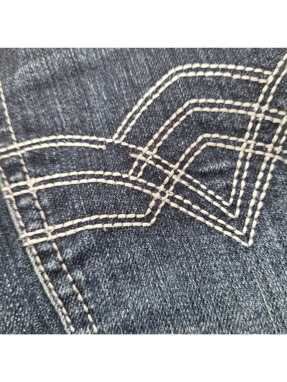 ZANA DI Y2K Denim Jeans Vintage SZ 11 Skinny Whiskered Juniors - Picture 11 of 11